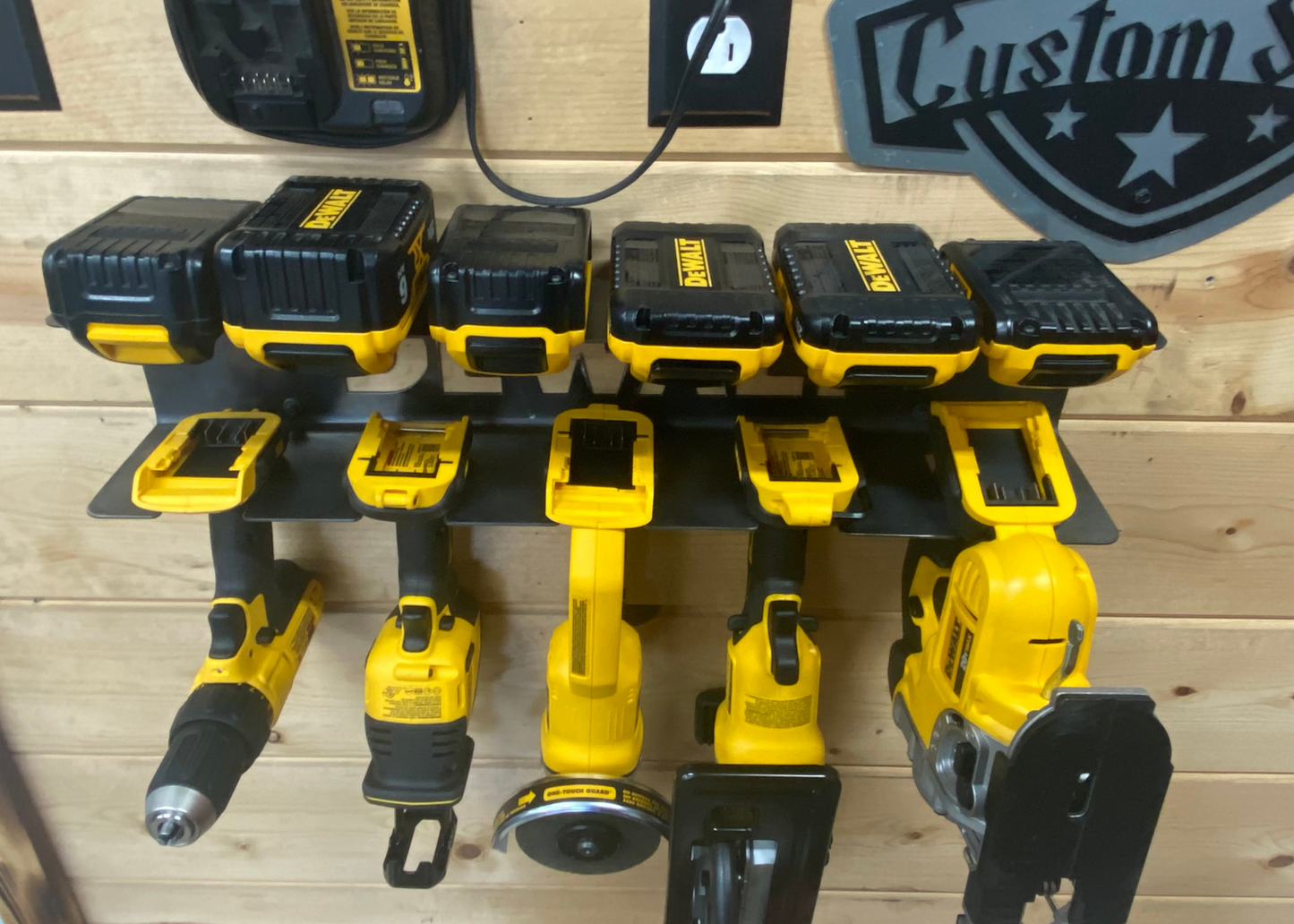 Dewalt 20v - Power Tool Battery Holder JB Custom Steel