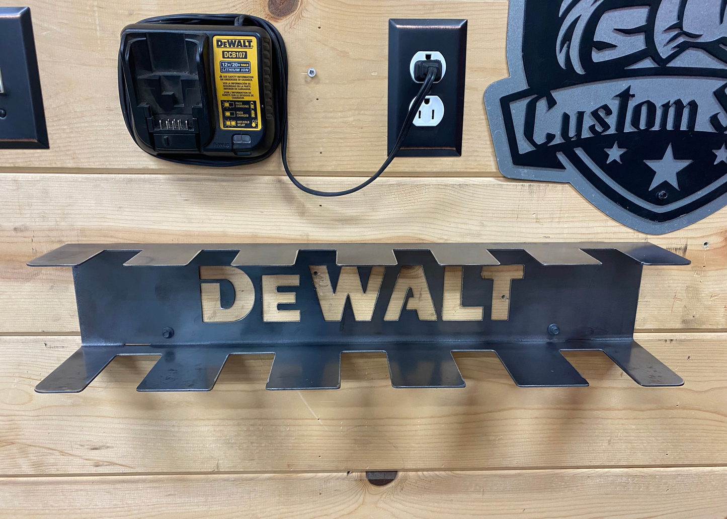Dewalt 20v - Power Tool Battery Holder JB Custom Steel