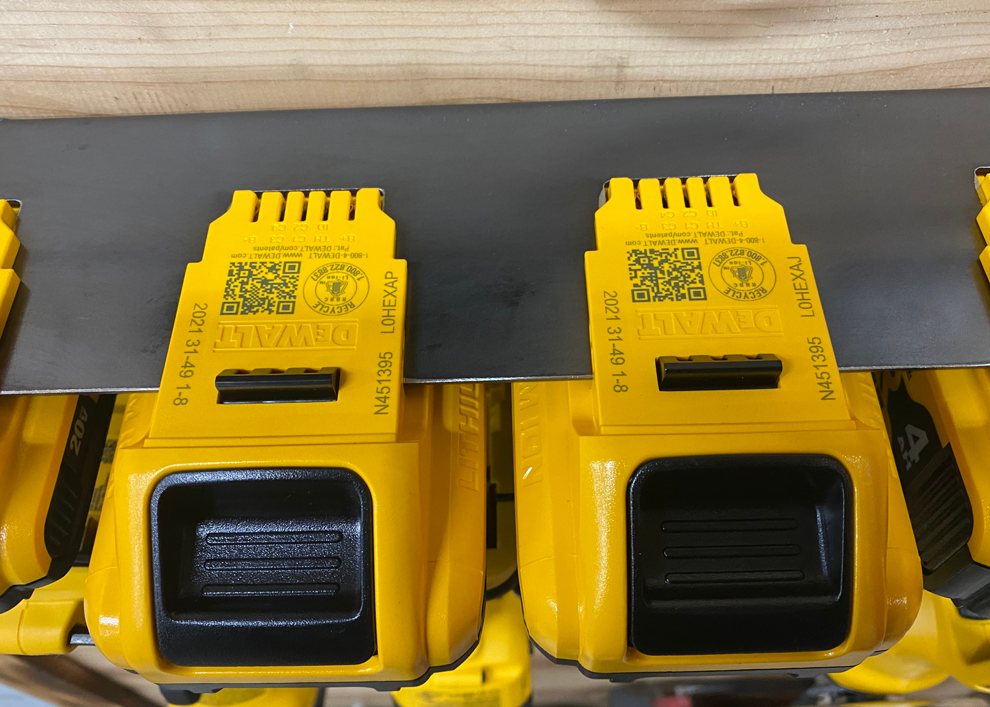 Dewalt 20v - Power Tool Battery Holder JB Custom Steel