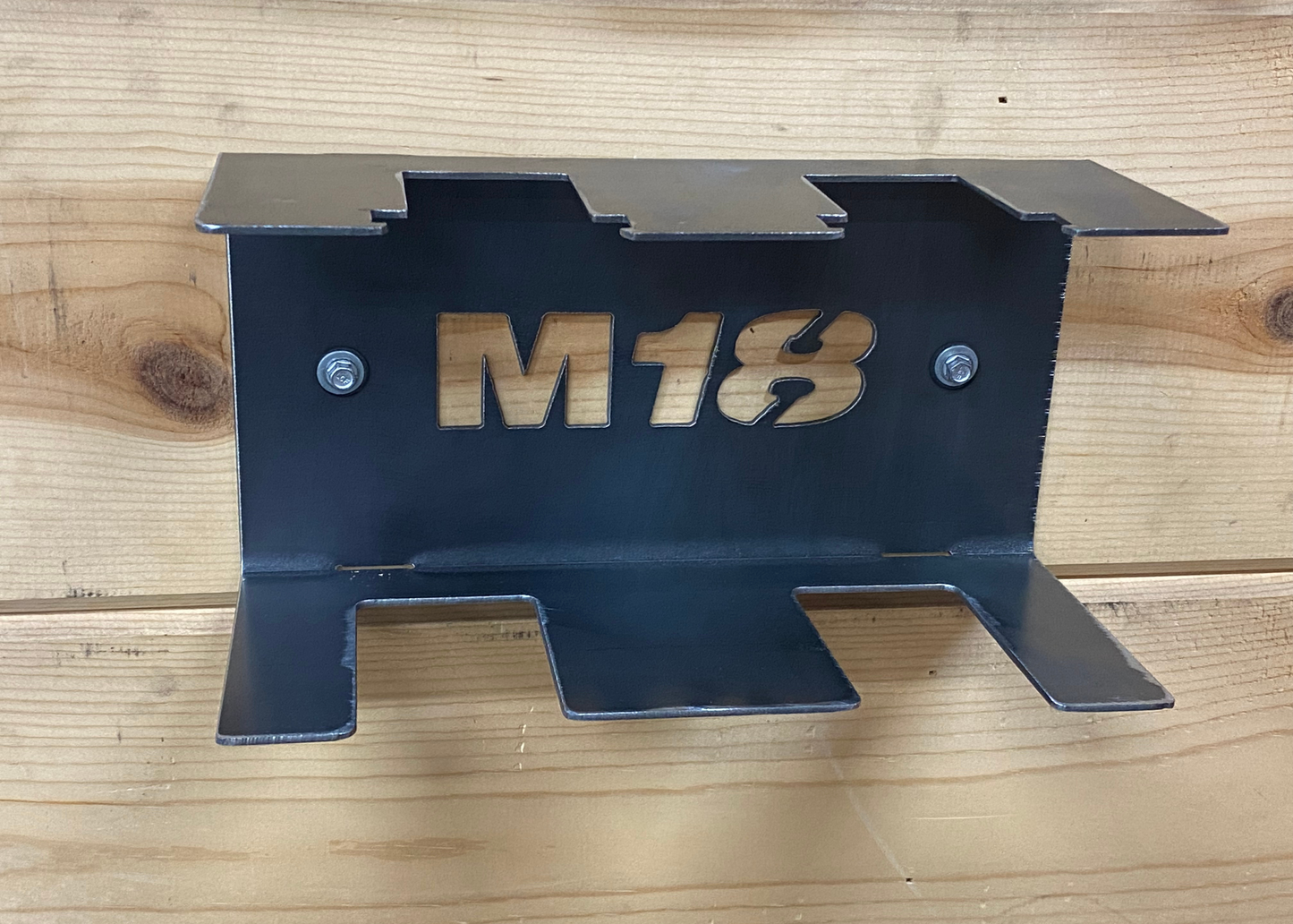 Milwaukee M18 - 2 Tool  2 Battery Holder JB Custom Steel